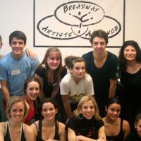 Photo Flash: Matt Cavenaugh and Marina Lazzaretto instruct students in a Broadway…